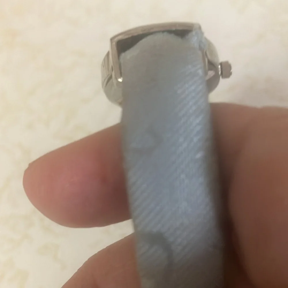 Silver Wearable cuff style Watch as is